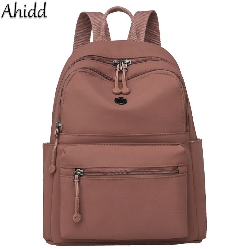 Women Bags Deals - Casual Multi Pockets กระเป๋าเป้สะพายหลังผู้หญิงกันน้ําไนลอน Daypack ผู้หญิงน้ําหนักเบา