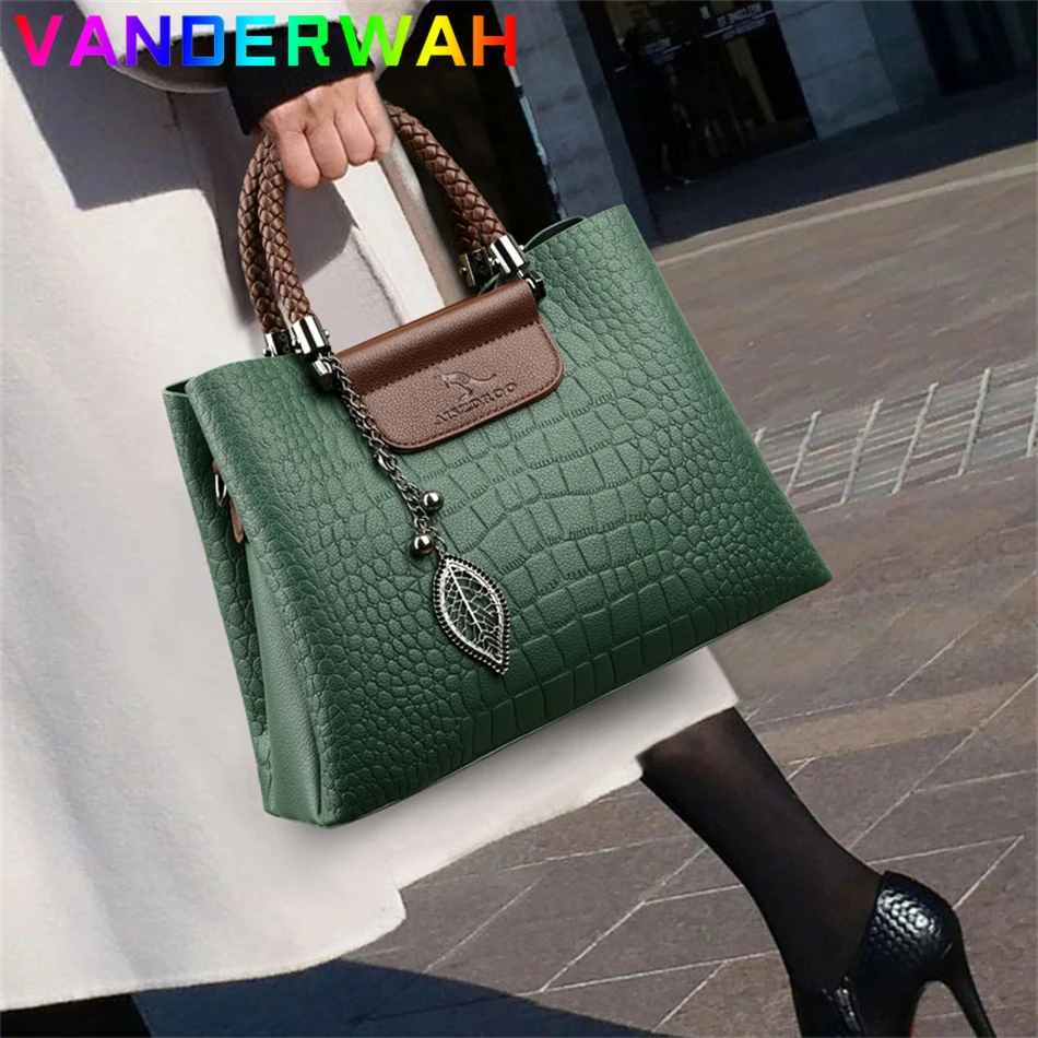 Women'S Bags Jacquemus - ของแท้หนัง 3 ชั้นจระเข้Crossbodyกระเป๋าผู้หญิงไหล่หญิงMessenger Sac Luxury Designerกระเป๋าถือสุภาพสตรี