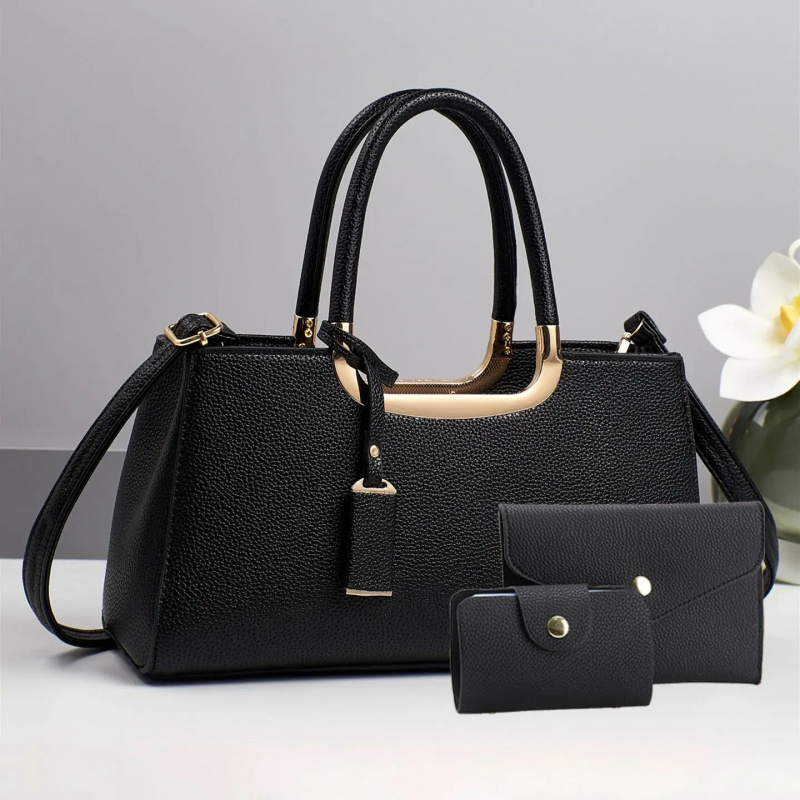 Women Bags Designer - กระเป๋าสะพายข้างหนัง PU สายปรับได้ ดีไซน์เรียบง่าย ใช้ได้ทุกฤดูกาล ของขวัญที่สมบูรณ์แบบสำหรับแม่และแฟนสาว