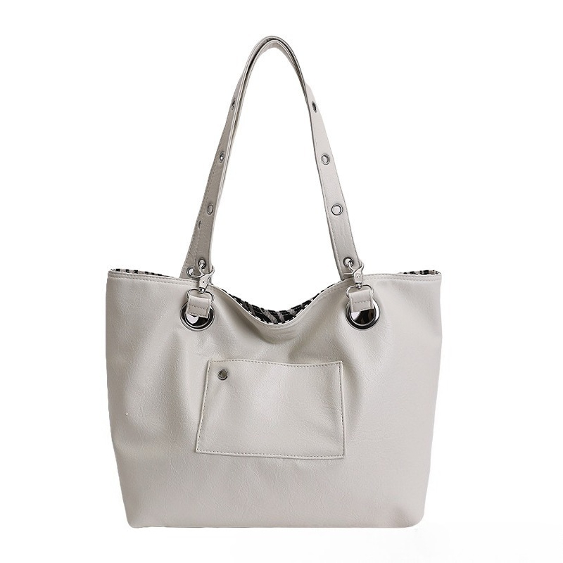 Women'S Work Bags Designer - กระเป๋าโท้ทสำหรับผู้หญิง ดีไซน์แบบกลับด้านได้ ความจุขนาดใหญ่ กระเป๋าสะพายสำหรับทำงาน ธุรกิจ ท่องเที่ยวประจำวัน