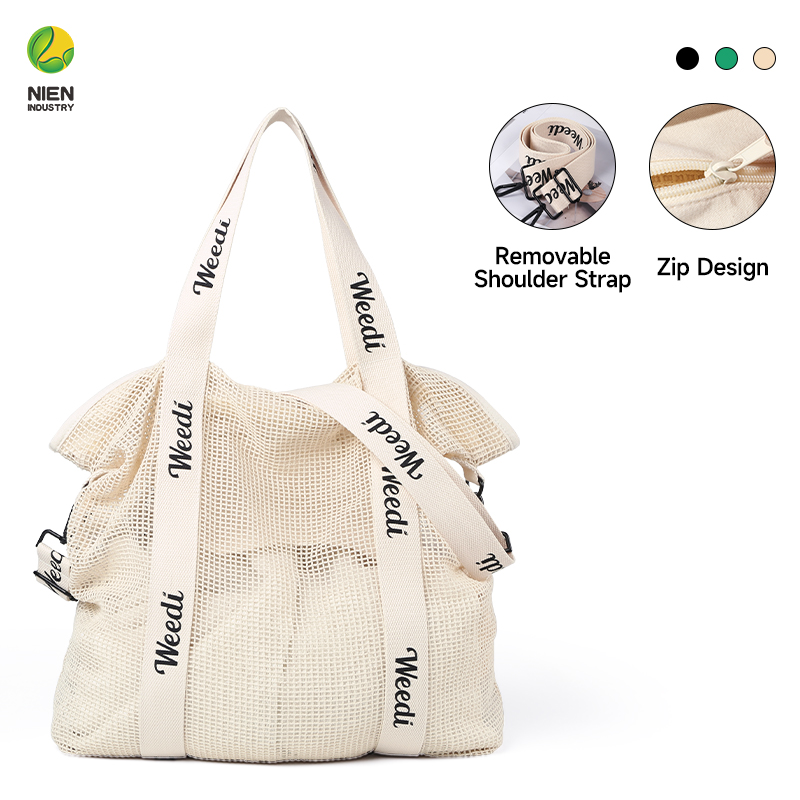 Women'S Bags Holiday - Weedi แฟชั่นตาข่ายผู้หญิง Tote กระเป๋าวันหยุดชายหาดกระเป๋าถือไหล่ Casual Womens