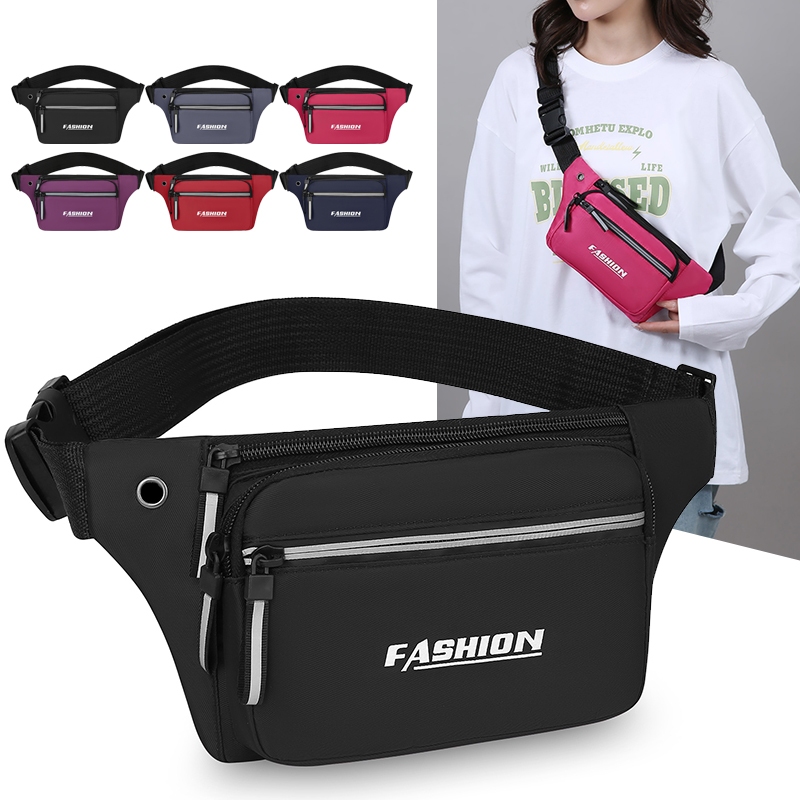 Women Bags Deals - กระเป๋าคาดเอวแฟชั่น unisex - กระเป๋าคาดเอวโทรศัพท์ขนาดใหญ่สําหรับผู้ชายและผู้หญิง (กระเป๋าสะโพกกล้วยกันน้ําสําหรับการเดินทาง/กลางแจ้ง)