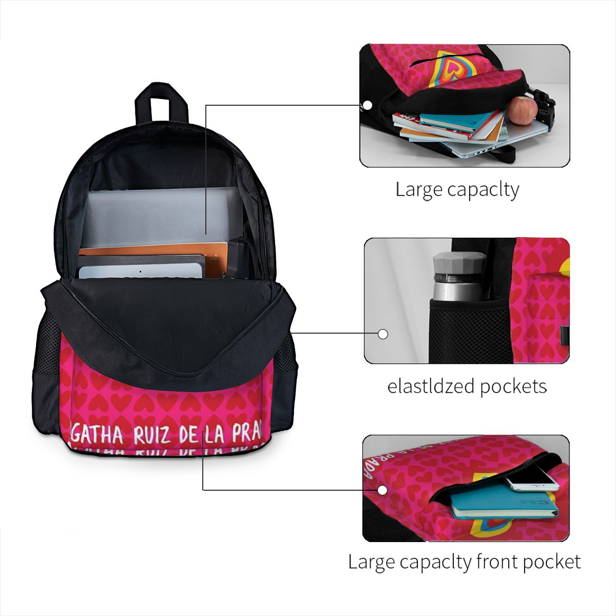 กระเป๋าเป้สะพายหลังนักเรียนลาย - Women Bags Prada บทวิจารณ์และราคา