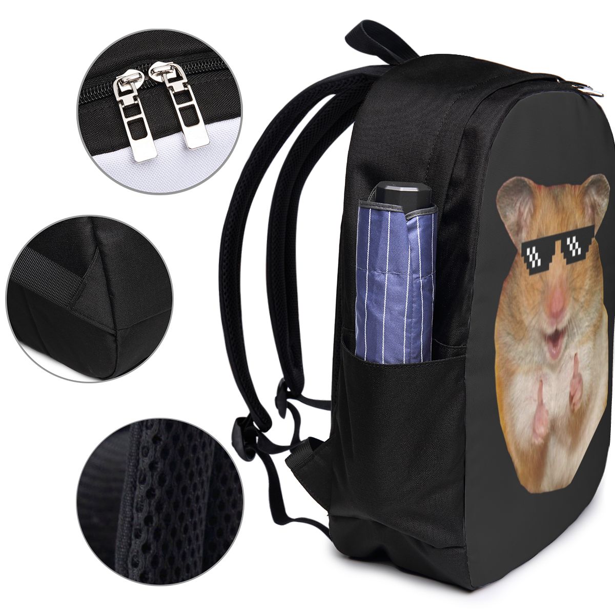กระเป๋าเป้สะพายหลังลายหนูแฮมสเ - Woman In Bag บทวิจารณ์และราคา