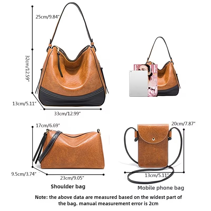 ชุดกระเป๋าผู้หญิง - ชุด 4 ชิ้น - Women'S Crossbody Bags บทวิจารณ์และราคา