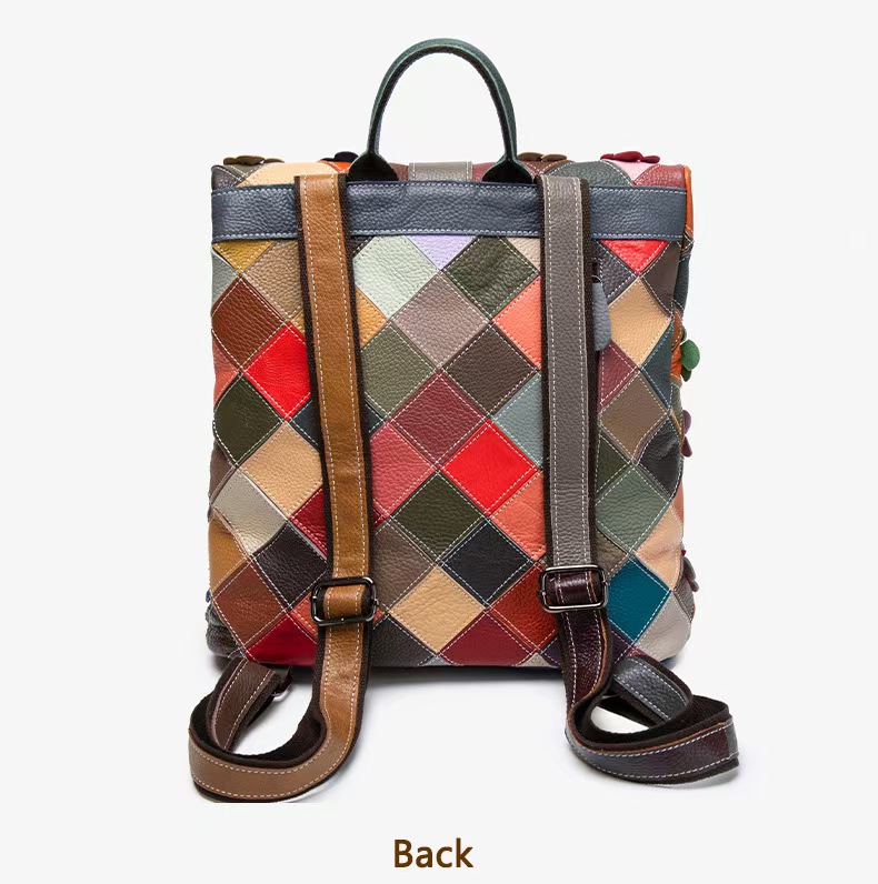 กระเป๋าเป้สะพายหลังหนังแท้สไตล - Women Bags Casual บทวิจารณ์และราคา