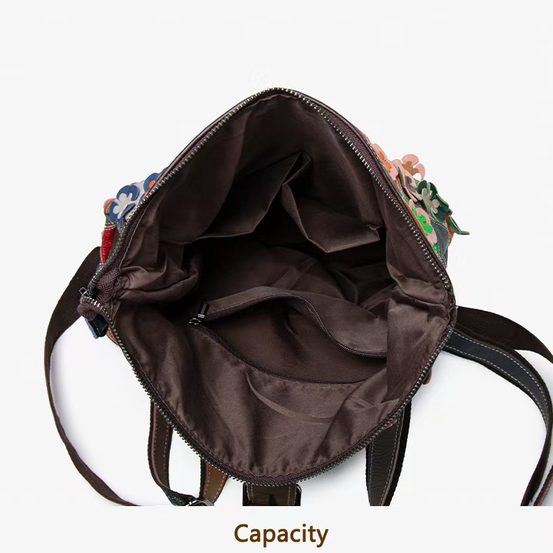 กระเป๋าเป้สะพายหลังหนังแท้สไตล - Women Bags Casual บทวิจารณ์และราคา