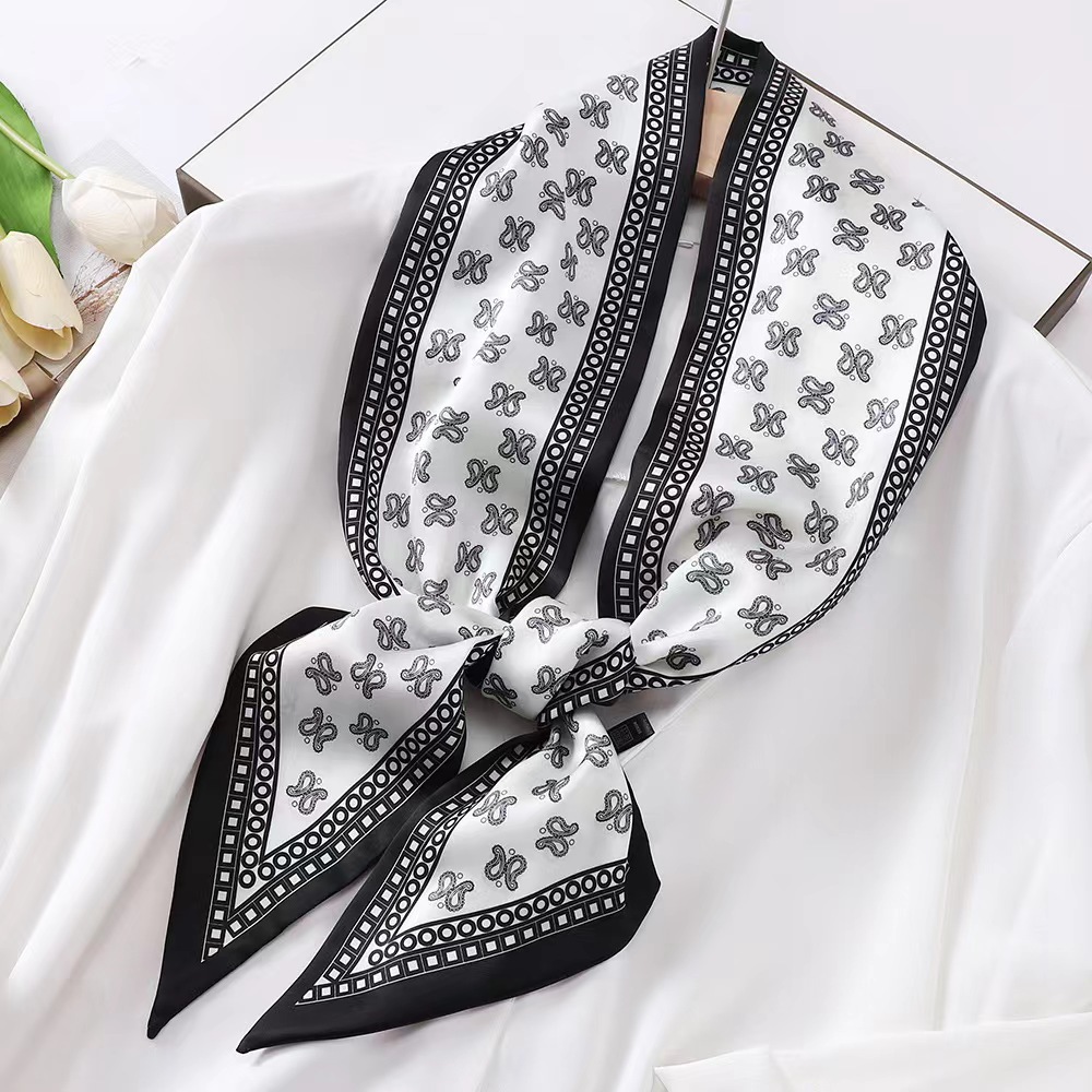 ผ้าพันคอไหมพิมพ์ลายม้าลายสุดหร - Women Bags Online บทวิจารณ์และราคา