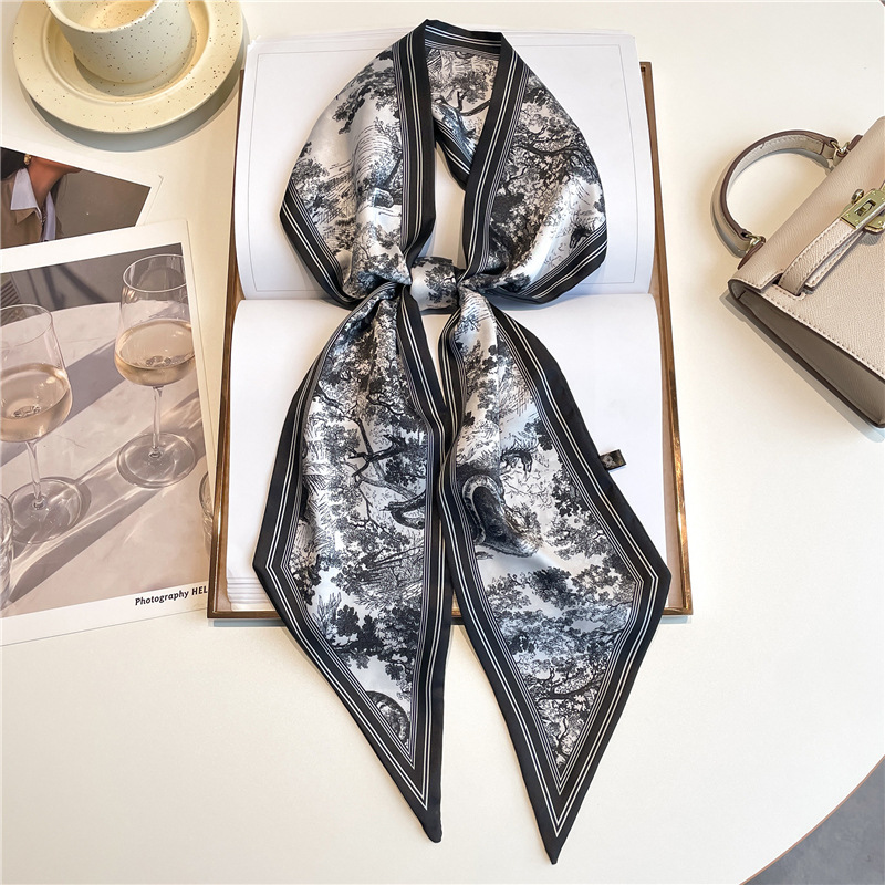 ผ้าพันคอไหมพรมยาวหรูหรา ผ้าคาด - Women Bags Online บทวิจารณ์และราคา