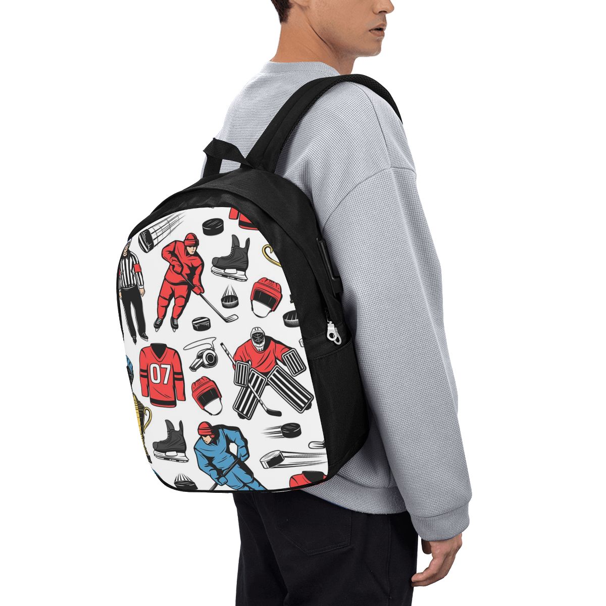 กระเป๋าเป้สะพายหลังลายฮอกกี้น้ - Woman In Bag บทวิจารณ์และราคา