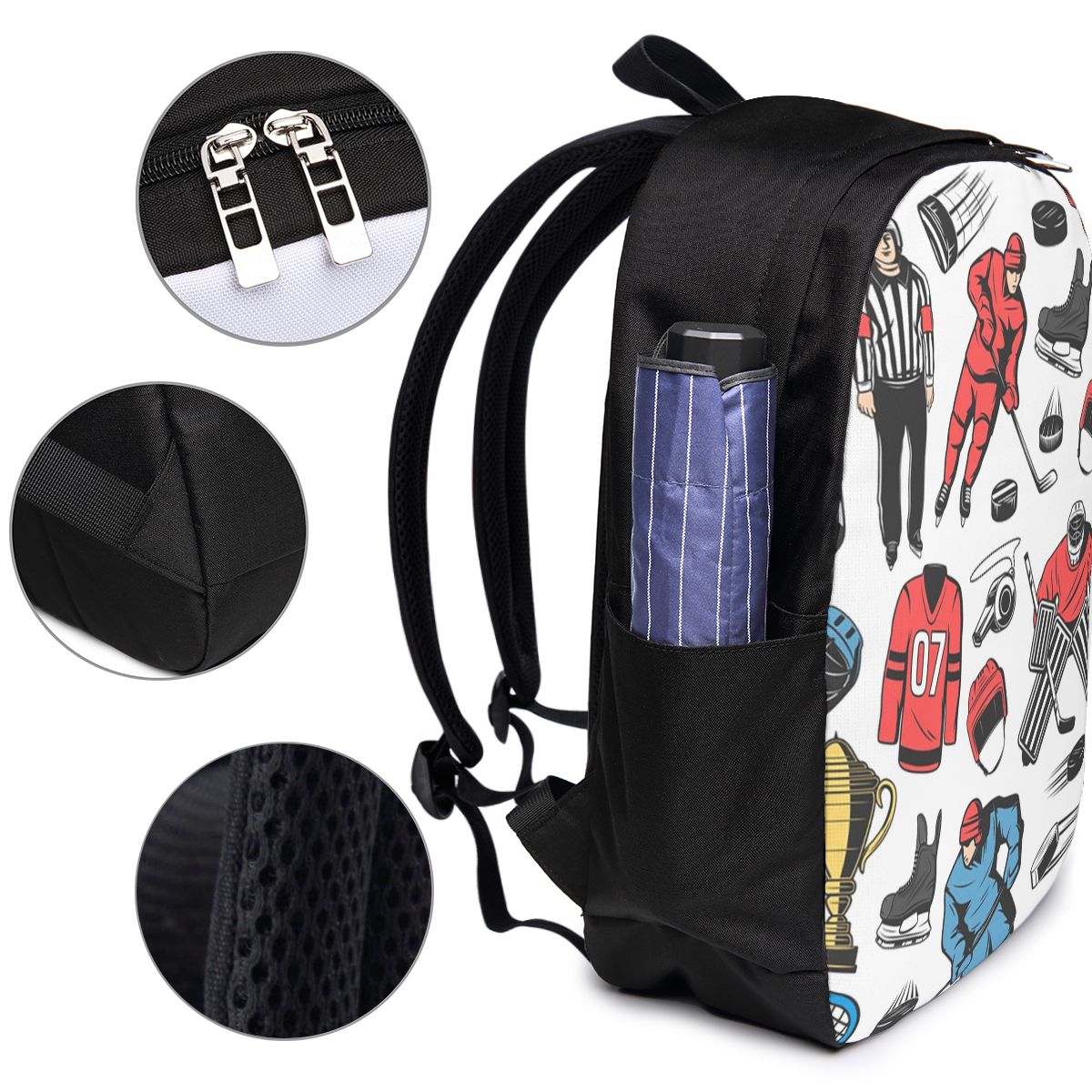 กระเป๋าเป้สะพายหลังลายฮอกกี้น้ - Woman In Bag บทวิจารณ์และราคา