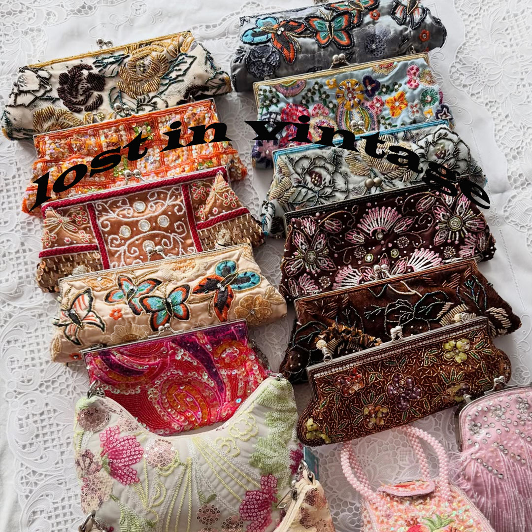 Lost In Vintage ปัก Glitter ลู - Women'S Vegan Bags บทวิจารณ์และราคา