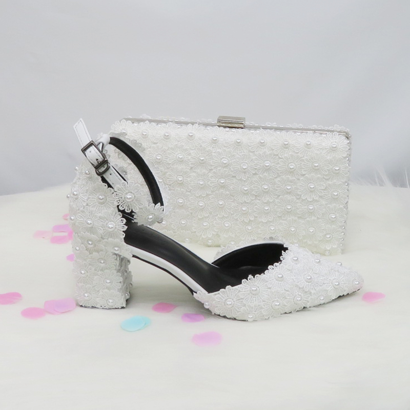 รองเท้าเจ้าสาวสีน้ำเงินขาวประด - Women Bags For Party บทวิจารณ์และราคา