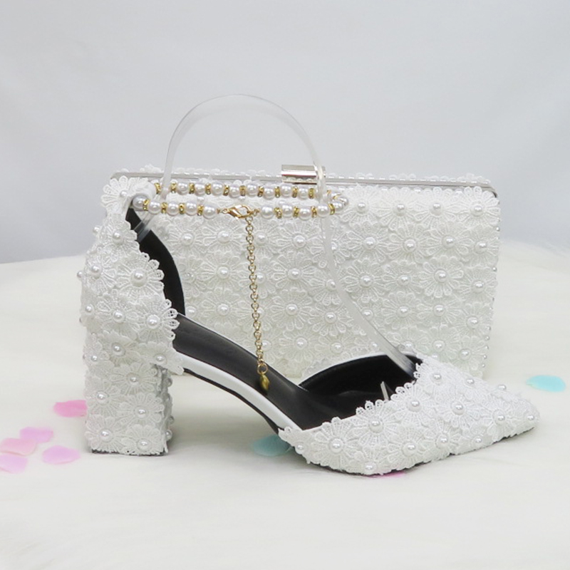 รองเท้าเจ้าสาวสีน้ำเงินขาวประด - Women Bags For Party บทวิจารณ์และราคา