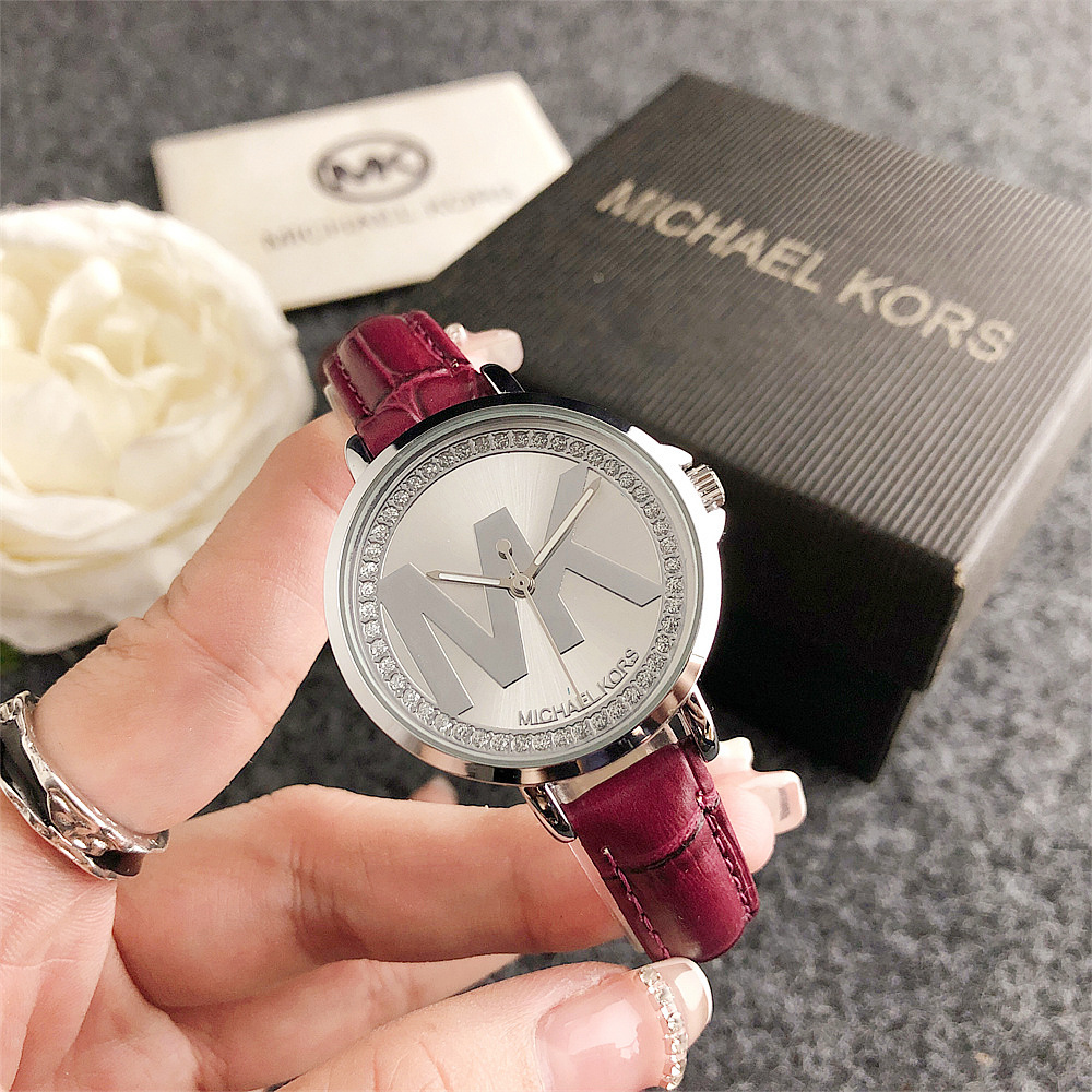 Michael Kors MK นาฬิกาควอตซ์ผู - Women'S Bags Of Michael Kors บทวิจารณ์และราคา