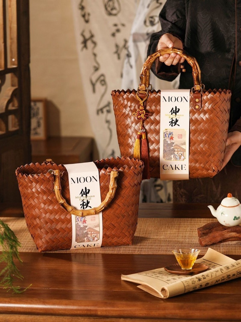 กระเป๋าถือทำมือล้วนๆ กระเป๋าเค - Woven Straw Bag บทวิจารณ์และราคา