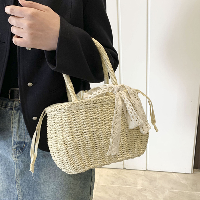 ผู้หญิงฟางทอกระเป๋าสตางค์กระเป - Women'S Bags Holiday บทวิจารณ์และราคา