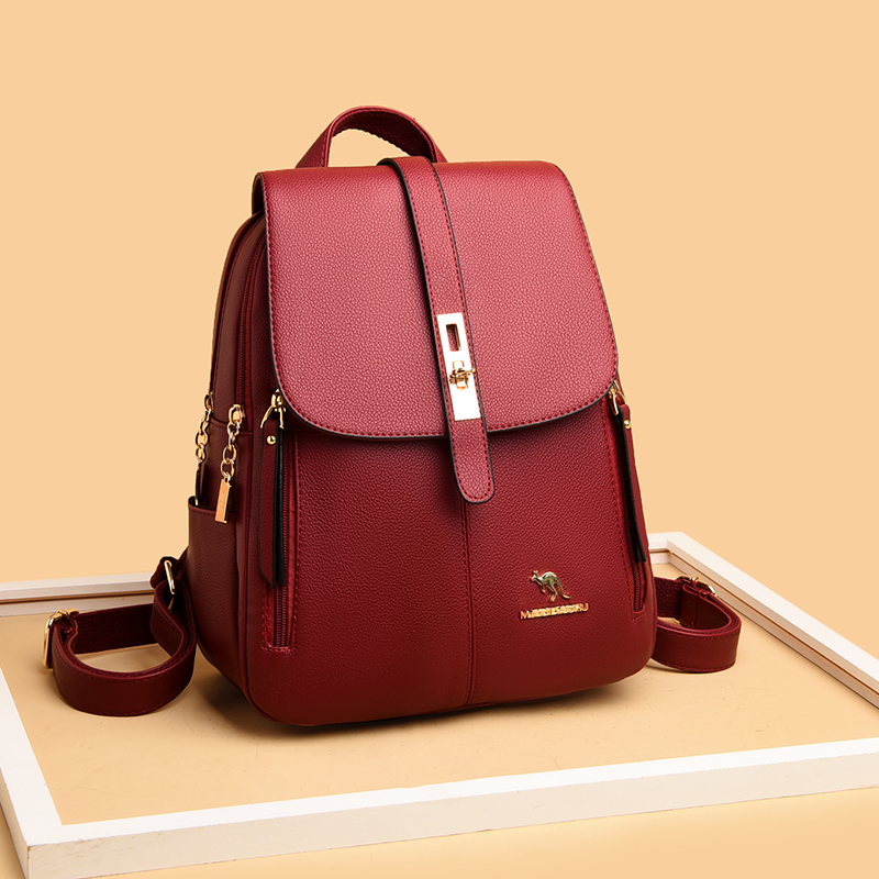 กระเป๋าเป้สะพายหลังหนังวินเทจส - Women Bags Online บทวิจารณ์และราคา