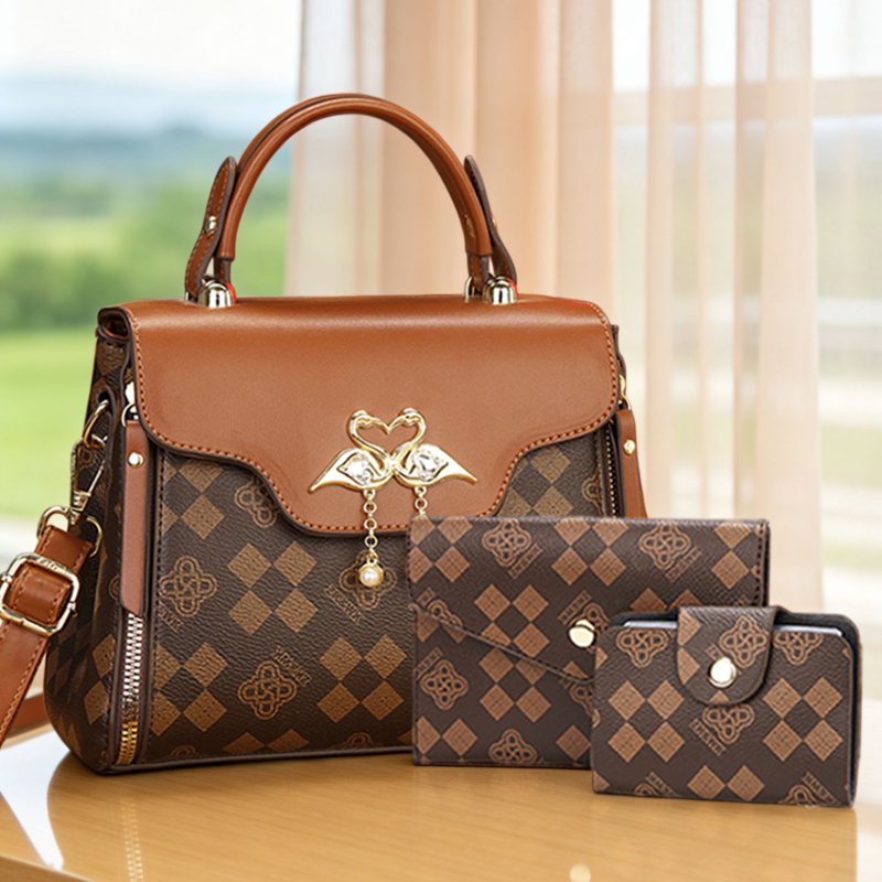 ชุดกระเป๋าผู้หญิง 3 ชิ้น กระเป - Women'S Crossbody Bags บทวิจารณ์และราคา