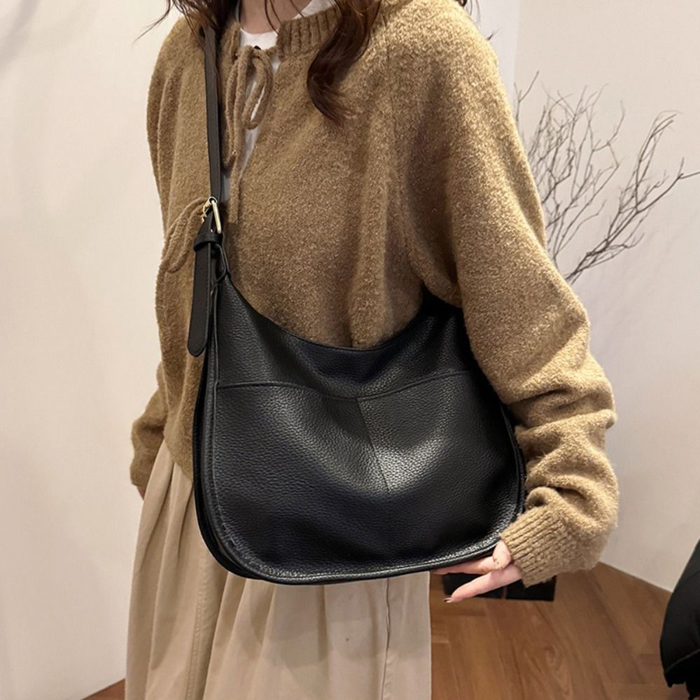 หนัง PU กระเป๋าโท้ทหนัง PU สีด - Women'S Work Bags Designer บทวิจารณ์และราคา