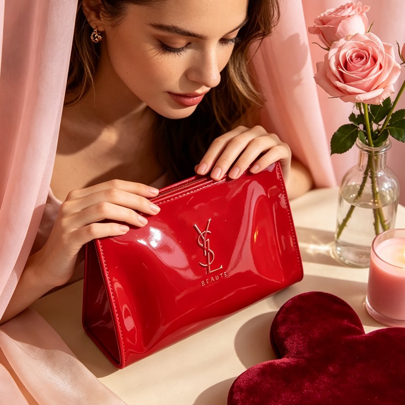 กระเป๋าเครื่องสำอาง YSL หนังแก - Women Bags Ysl บทวิจารณ์และราคา