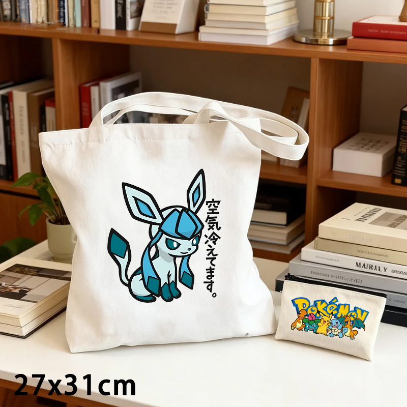 กระเป๋าผ้าแคนวาสลายโปเกมอน 2 ช - Women'S Crossbody Bags บทวิจารณ์และราคา