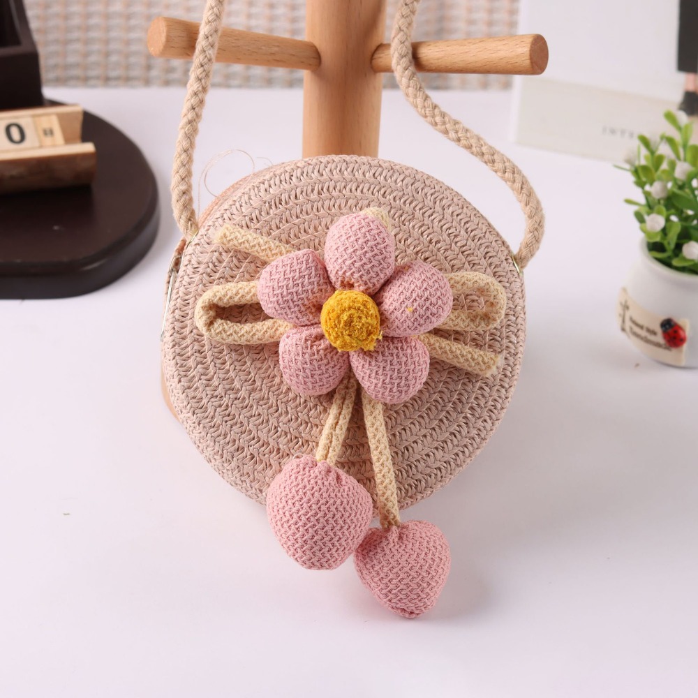 กระเป๋าสานทำมือแบบสบายๆ รูปทรง - Woven Straw Bag บทวิจารณ์และราคา