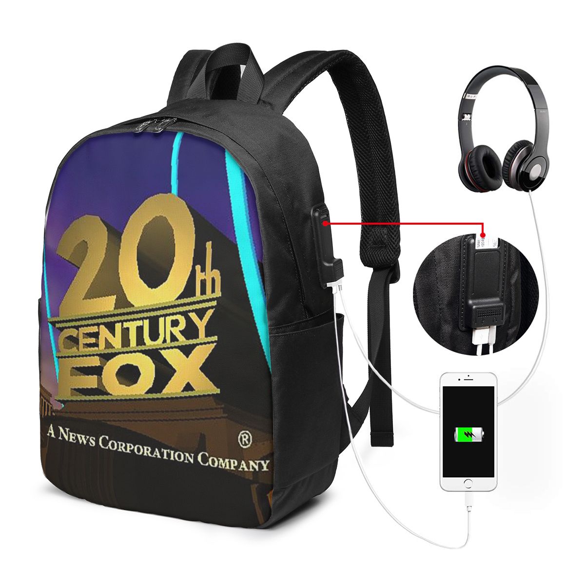 20th Century Fox Classic Backp - Woman In Bag บทวิจารณ์และราคา