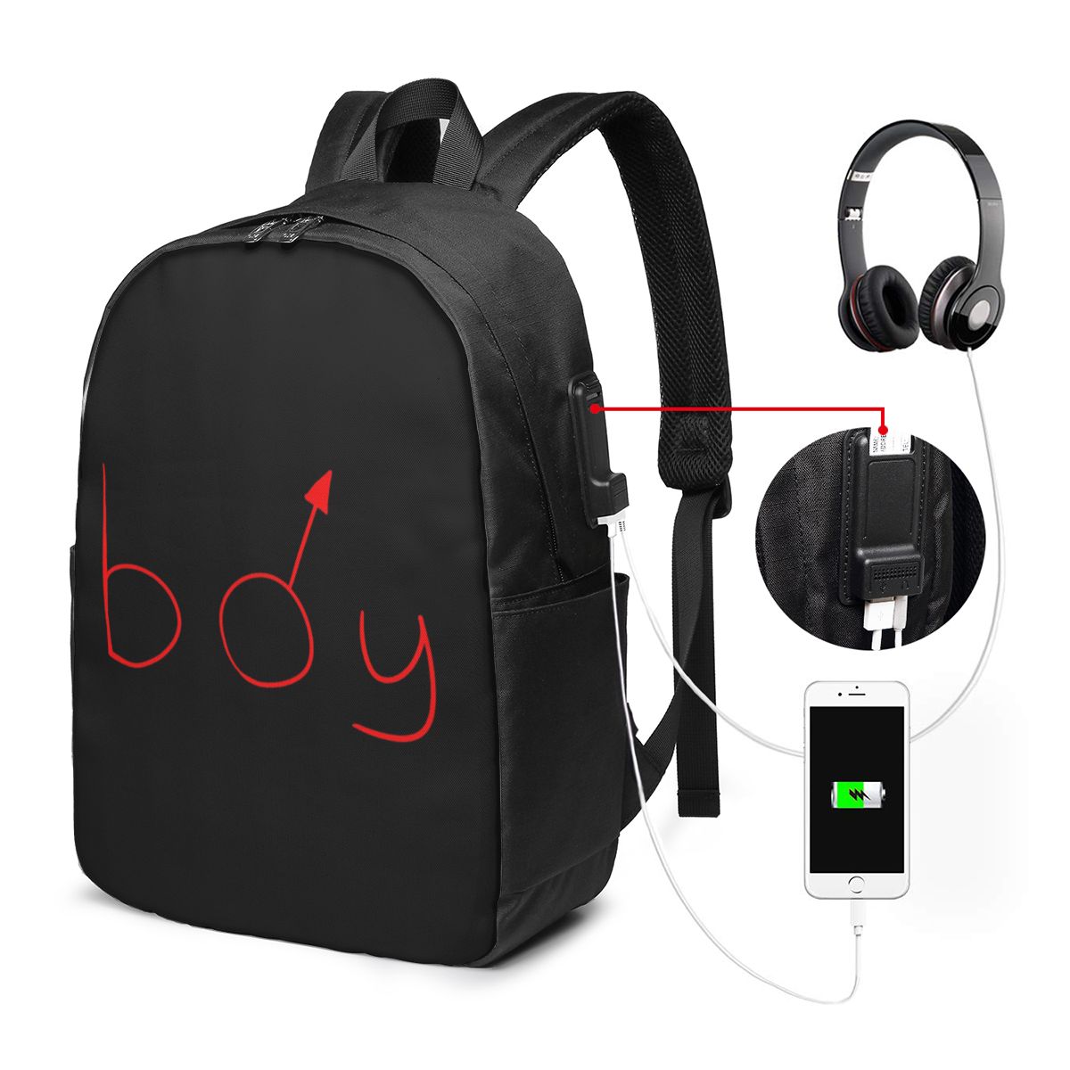 โบย์โมเดอร์กระเป๋าเป้สะพายหลัง - Woman In Bag บทวิจารณ์และราคา