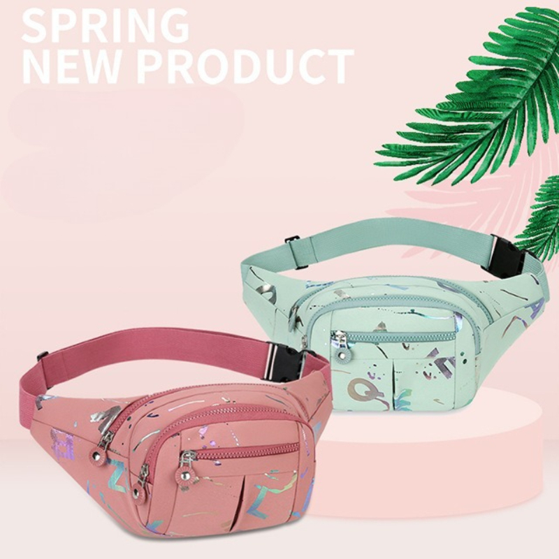 กระเป๋าคาดเอวผ้าอ็อกซ์ฟอร์ดพิม - Women Bags Deals บทวิจารณ์และราคา