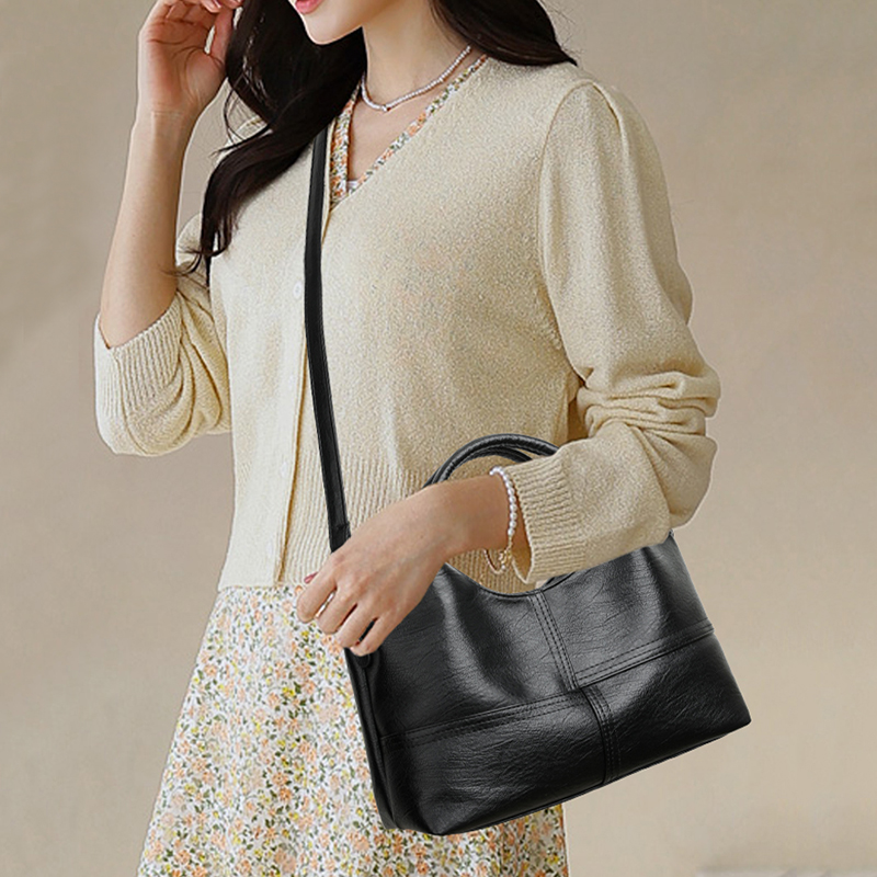 กระเป๋าถือหนังเทียมวินเทจ กระเ - Women'S Vegan Bags บทวิจารณ์และราคา