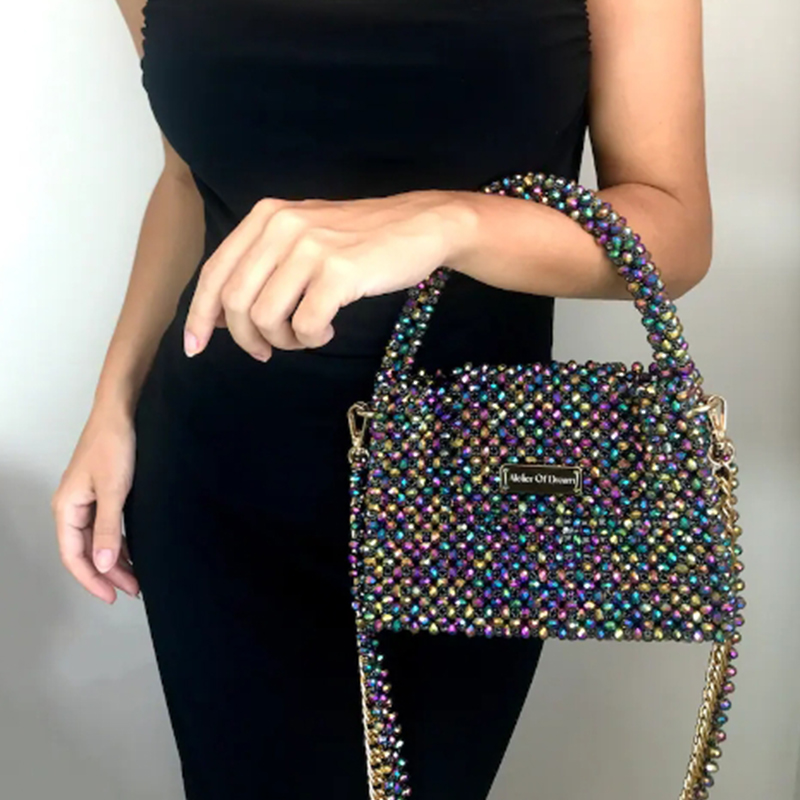 กระเป๋าลูกปัดแบบใหม่ที่ทำด้วยม - Women Bags Wholesale บทวิจารณ์และราคา