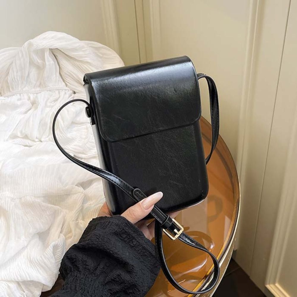 กระเป๋าสะพายข้างหนัง PU แบบฝาป - Women'S Crossbody Bags บทวิจารณ์และราคา