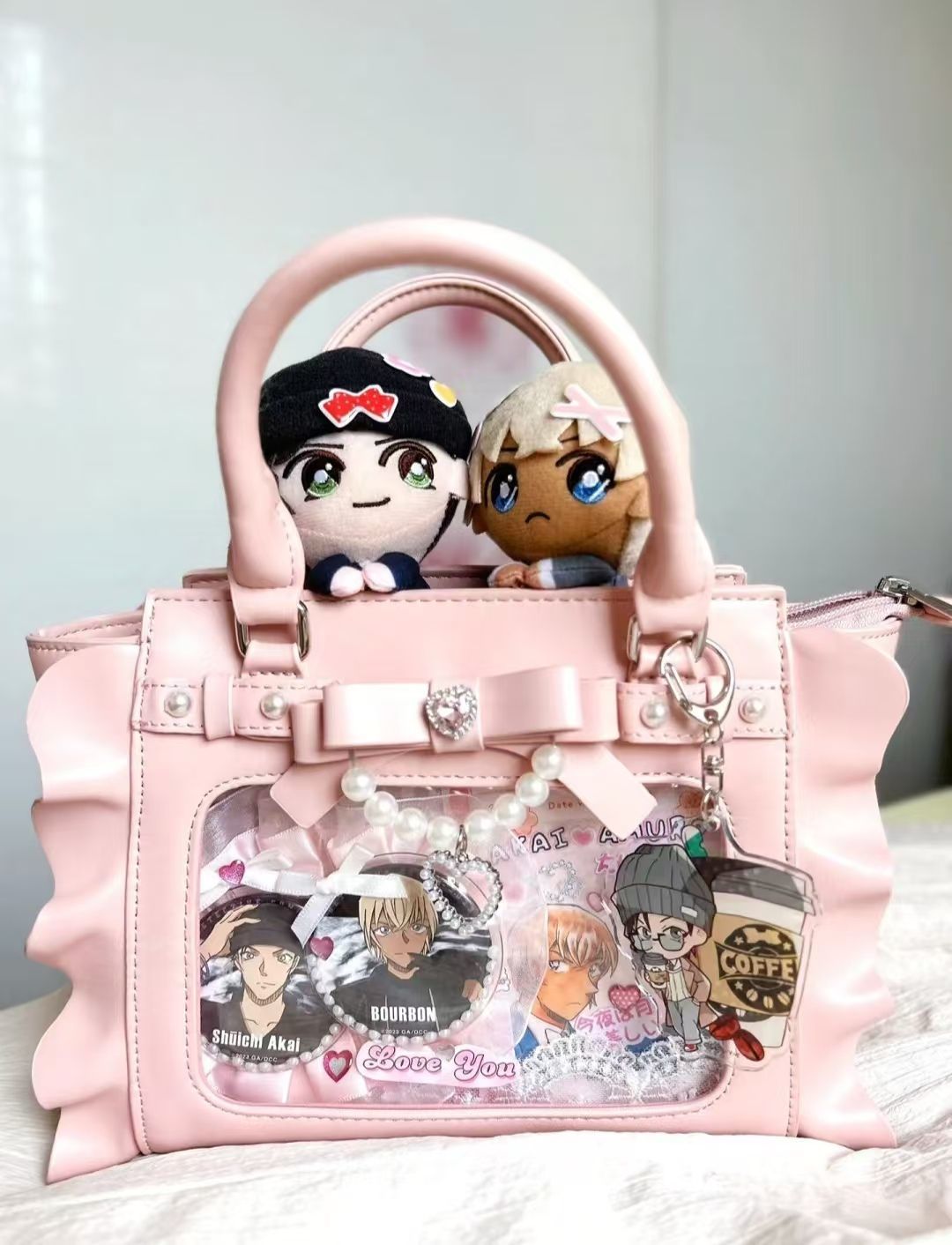 Harajuku สแควร์สีชมพู Ita กระเ - Women'S Vegan Bags บทวิจารณ์และราคา