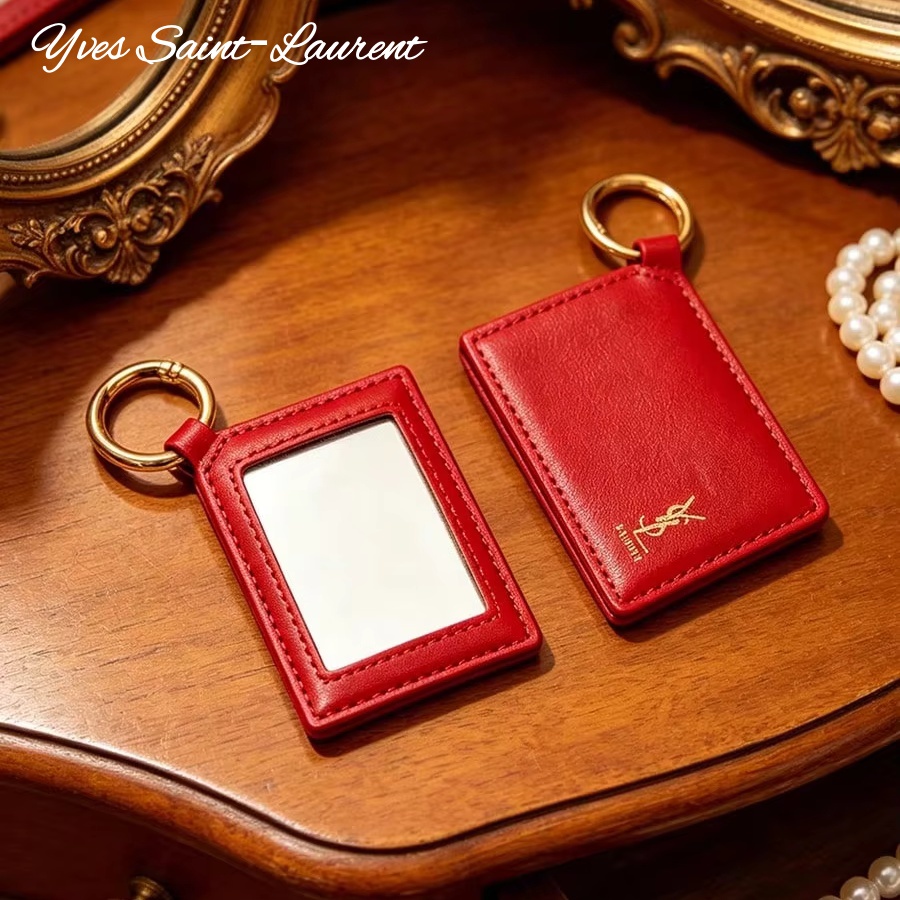 กระจกแต่งหน้าแบบพกพา YSL ทรงสี - Women Bags Ysl บทวิจารณ์และราคา